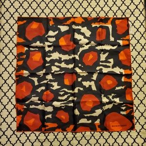 Burberry handkerchief 18" x 18" silk